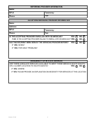 Form PA-105 Out of State Prior Authorization Request Form - South Dakota, Page 2