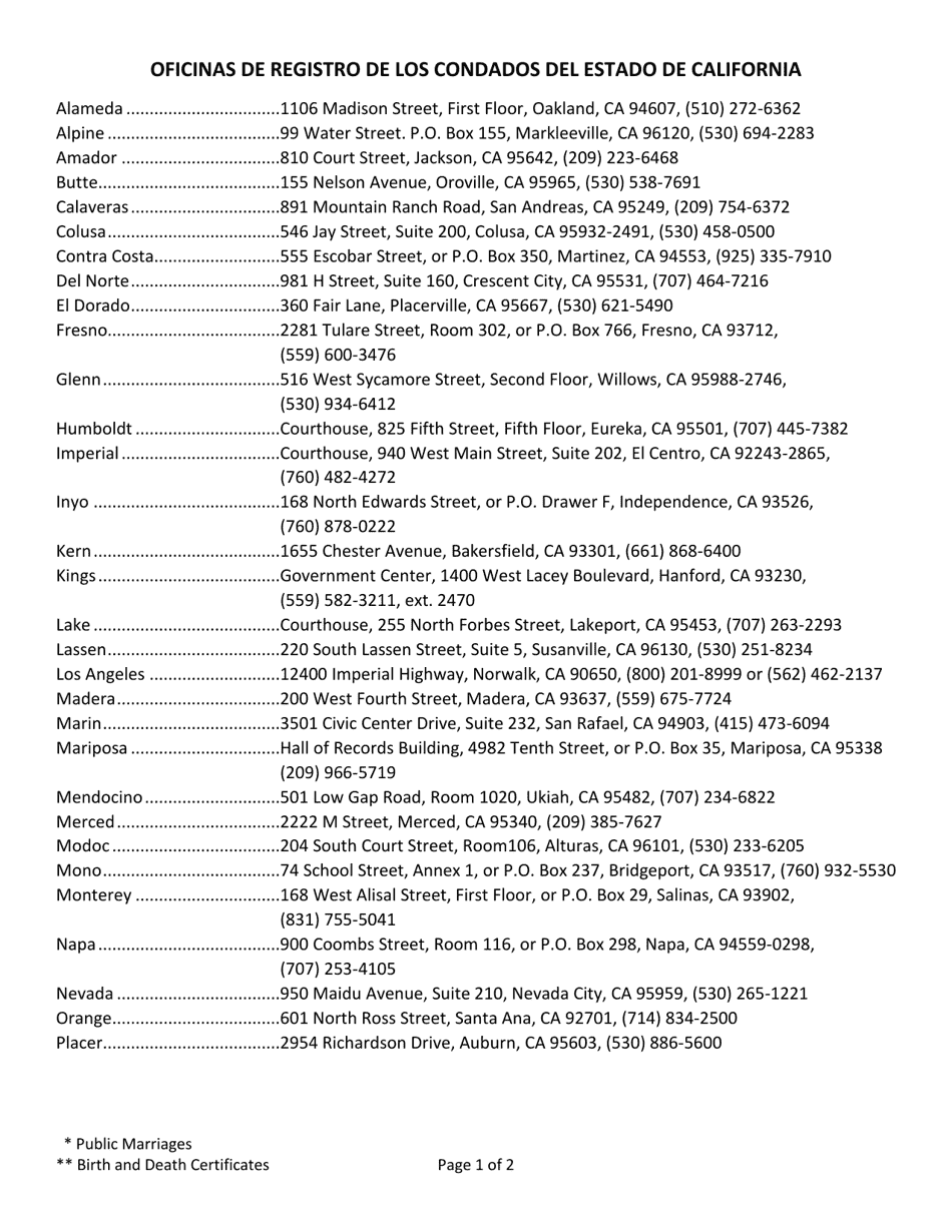 Form VS112 Application for Certified Copy of Death Record - California (English / Spanish), Page 7