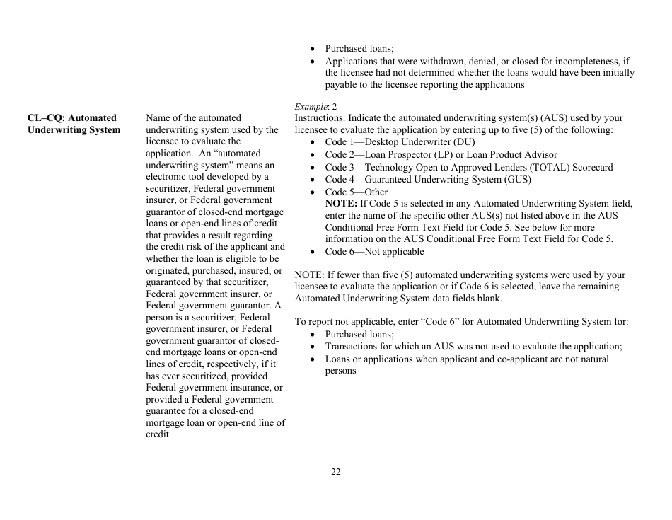 Instructions for Mortgage Log - South Carolina, Page 22