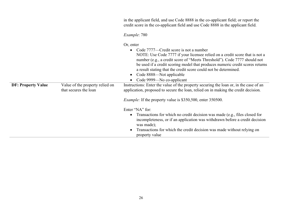 Instructions for Mortgage Log - South Carolina, Page 26