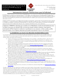 Solicitud Para Cambio De Zonificacion/Enmienda De Plan - City of San Antonio, Texas (Spanish)