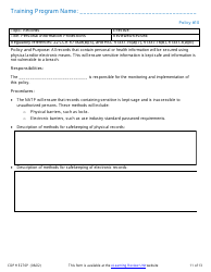 Form CDPH E276P Online Nurse Assistant Training Program Policies and Procedures - California, Page 11