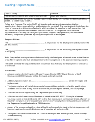 Form CDPH E276P Online Nurse Assistant Training Program Policies and Procedures - California, Page 3