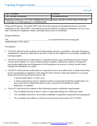 Form CDPH E276P Online Nurse Assistant Training Program Policies and Procedures - California, Page 9