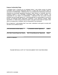Form CDPH8731 New Enrollment Worker Training Request - AIDS Drug Assistance Program and Pre-exposure Prophylaxis Assistance Program - California, Page 4