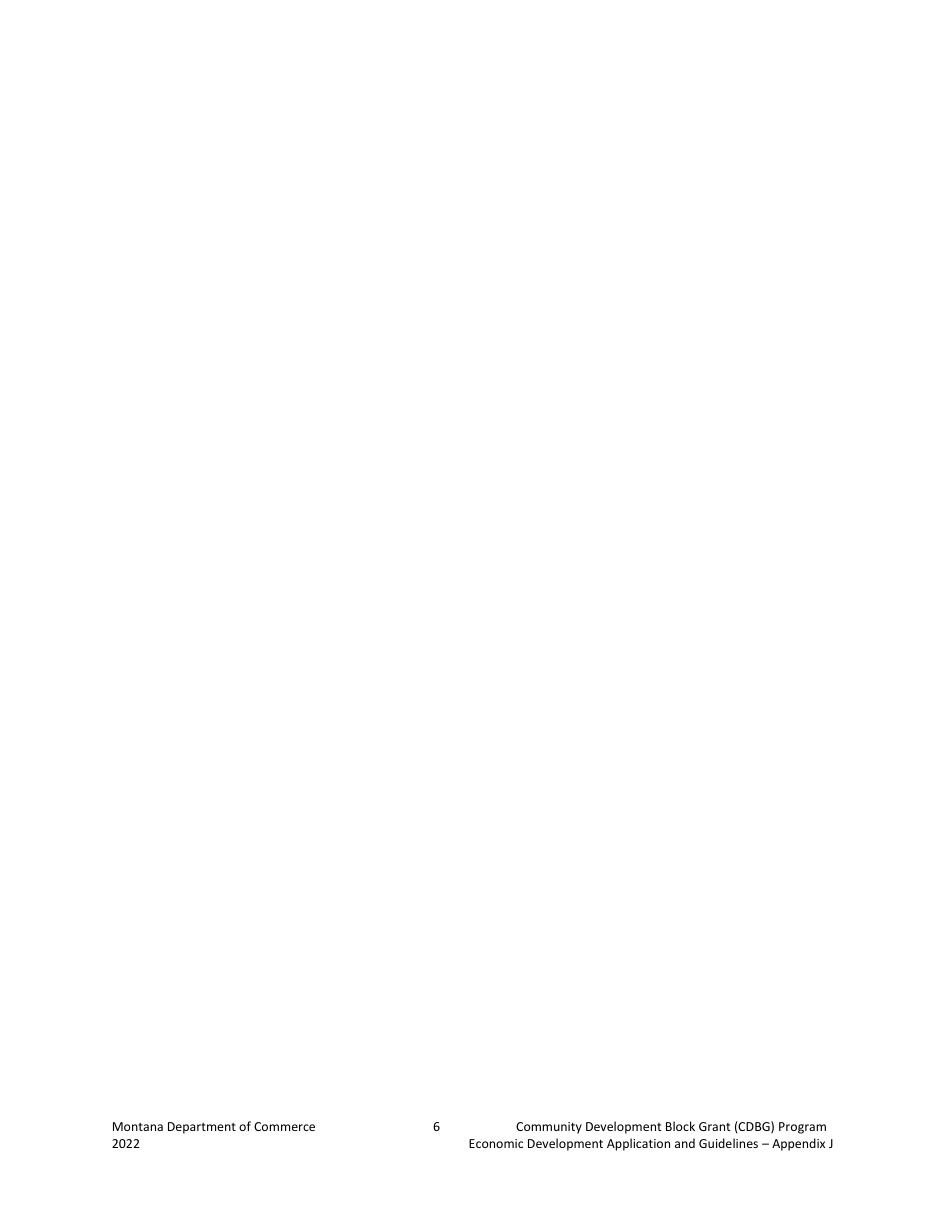 Appendix J Hiring and Training Plan - Community Development Block Grant (Cdbg) Program - Montana, Page 6