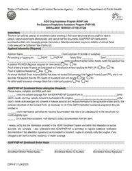 Document preview: Form CDPH9117 Enrollment Worker Attestation - AIDS Drug Assistance Program (Adap) and Pre-exposure Prophylaxis Assistance Program (Prep-Ap) - California