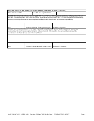 CAP Form 70-5U CAP Suas Pilot Flight Evaluation, Page 2