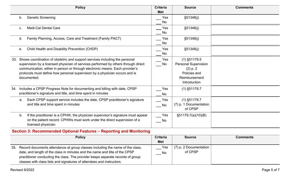 California Electronic Health Record Template Review Tool ...