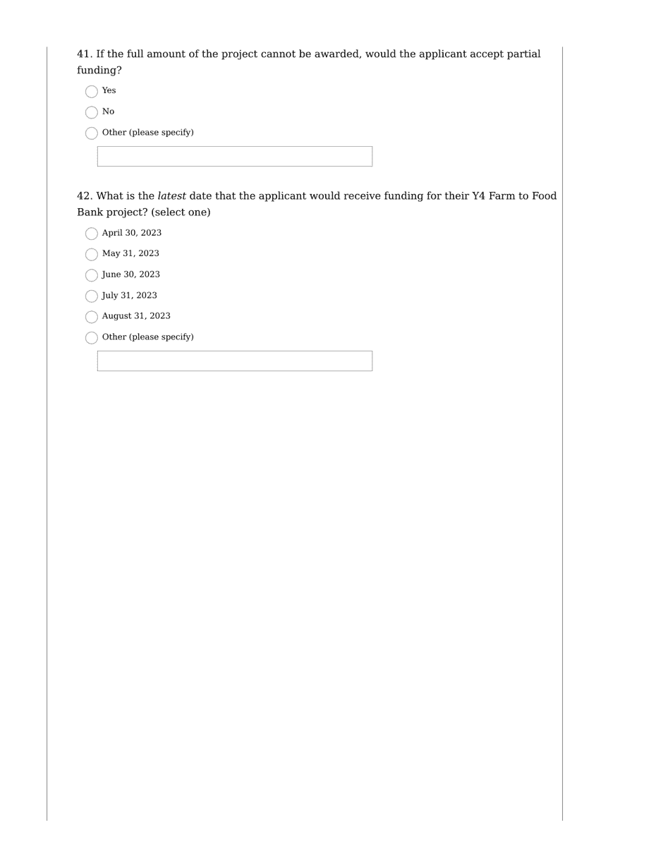 Farm to Food Bank (Ftfb) Grant Application - the Emergency Food Assistance Program (Tefap) - Washington, Page 12