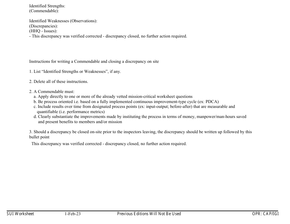 Form D-5 Sui Worksheet - Personnel, Page 3