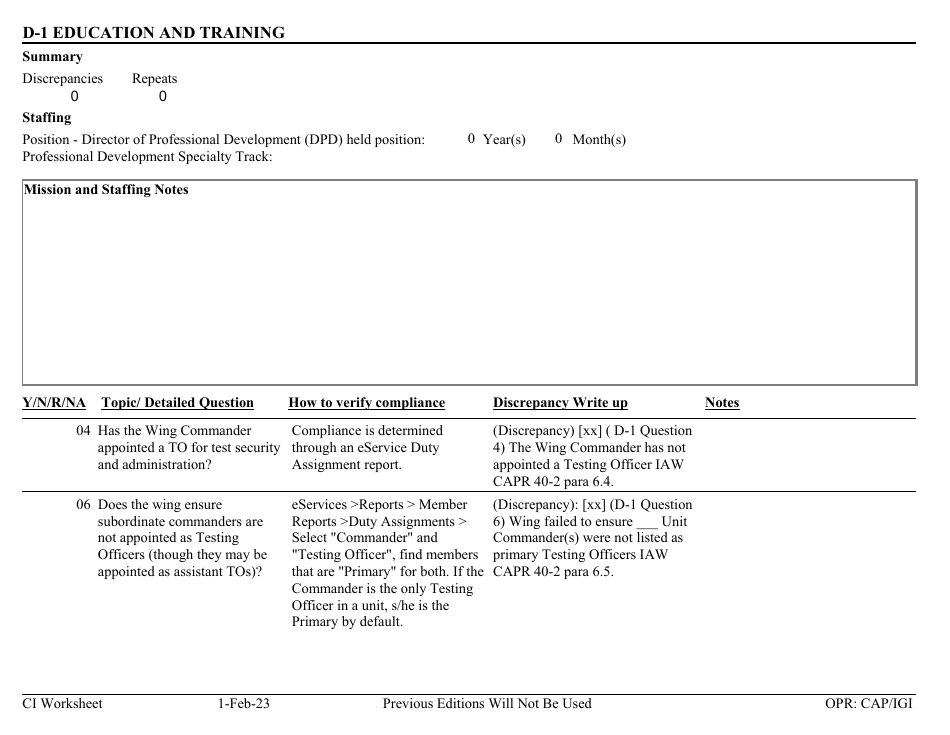 Form D-1 - Fill Out, Sign Online and Download Fillable PDF | Templateroller