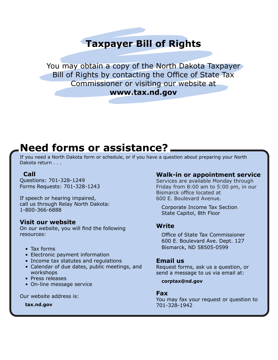 Instructions for Form 40, SFN28740 Schedule TC Corporation Income Tax Return - North Dakota, Page 16