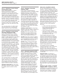 Form SFN28701 Schedule 38-TC Tax Credits - North Dakota, Page 4