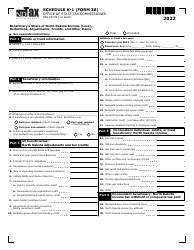 Document preview: Form 38 (SFN28739) Schedule K-1 Beneficiary&#039;s Share of North Dakota Income (Loss), Deductions, Adjustments, Credits, and Other Items - North Dakota