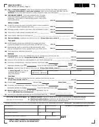 Form ND-1 (SFN28702) Individual Income Tax Return - North Dakota, Page 2