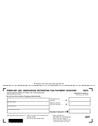 Form ND-1ES (SFN28709) Individual Estimated Tax Payment Voucher - North Dakota, Page 4