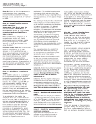 Form SFN28742 Schedule ND-1TC Tax Credits - North Dakota, Page 5