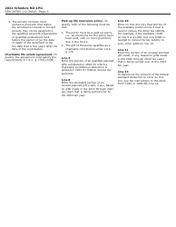 Form SFN28705 Schedule ND-1PG Planned Gift Tax Credit - North Dakota, Page 3