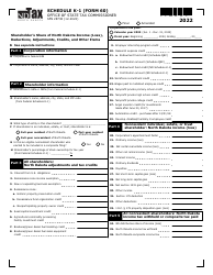 Document preview: Form 60 (SFN28738) Schedule K-1 Shareholder's Share of North Dakota Income (Loss), Deductions, Adjustments, Credits, and Other Items - North Dakota