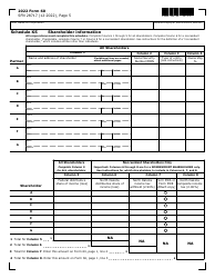 Document preview: Form 60 (SFN28717) Schedule KS Shareholder Information - North Dakota