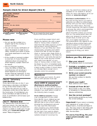 Instructions for Form ND-EZ, SFN28745, ND-1, SFN28702 - North Dakota, Page 12