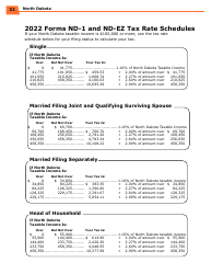 Instructions for Form ND-EZ, SFN28745, ND-1, SFN28702 - North Dakota, Page 34