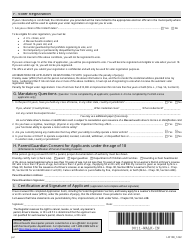 Form LIC100 Driver&#039;s License, Learner&#039;s Permit or Id Card Application - Massachusetts, Page 2