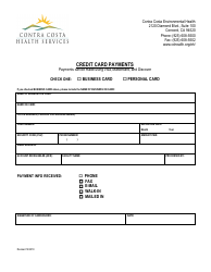 Application for Temporary Food Event Permit - Contra Costa County, California, Page 11
