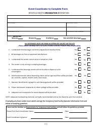 Application for Temporary Food Event Permit - Contra Costa County, California, Page 4