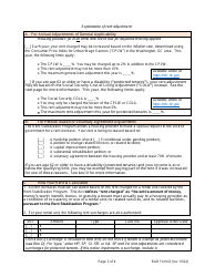 RAD Form 8 Housing Provider&#039;s Notice to Tenant of Rent Adjustment (For Rent Stabilized Properties Only) - Washington, D.C., Page 2