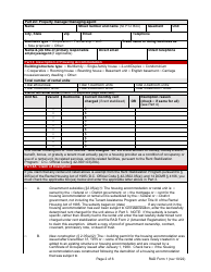 RAD Form 1 Registration or Claim of Exemption for Housing Accommodation - Washington, D.C., Page 2