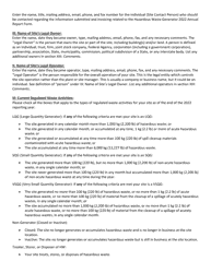 Instructions for Montana Hazardous Waste Generator Annual Report - Montana, Page 3