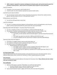 Instructions for Montana Hazardous Waste Generator Annual Report - Montana, Page 5