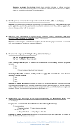 Application for Permit Revision - Hard Rock Mining Operating Permit - Montana, Page 3