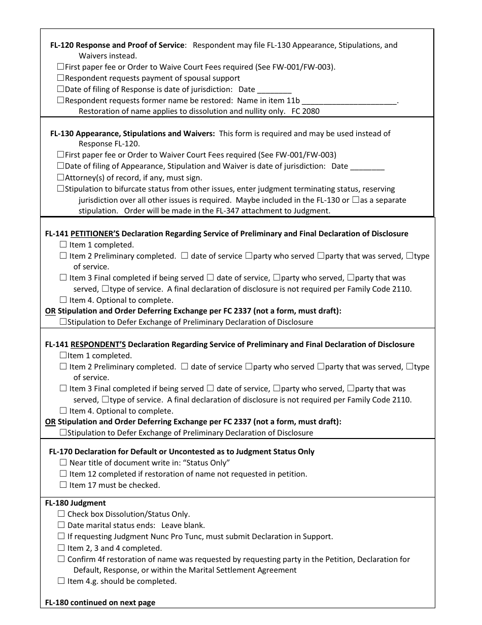 County of Sonoma, California Checklist 4 - Bifurcated Judgment - by ...