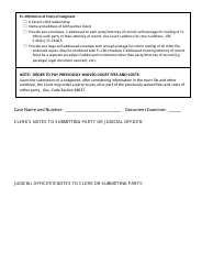 Checklist 7 - Parentage by Default With Agreement - County of Sonoma, California, Page 3