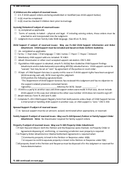 Checklist 12 - Judgment on Reserved Issues by Agreement Dissolution, Domestic Partnership - County of Sonoma, California, Page 3