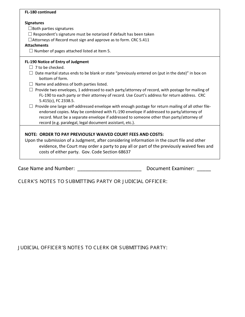 Checklist 12 - Judgment on Reserved Issues by Agreement Dissolution, Domestic Partnership - County of Sonoma, California, Page 4