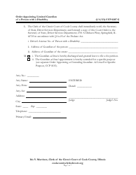 Form CCP0207 Order Appointing Limited Guardian of a Person With a Disability - Cook County, Illinois, Page 7