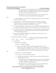 Form CCP0232 Order Appointing Limited Co-guardians of a Person With a Disability - Cook County, Illinois, Page 2