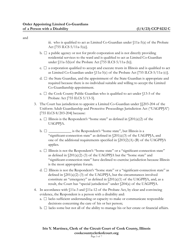Form CCP0232 Order Appointing Limited Co-guardians of a Person With a Disability - Cook County, Illinois, Page 3