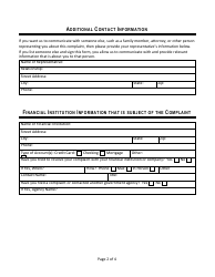 Arkansas Consumer Complaint Form - Arkansas, Page 2