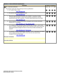 DSHS Form 09-995 Companion Home Certification Evaluation - Washington, Page 2