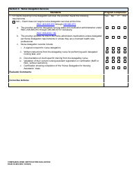 DSHS Form 09-995 Companion Home Certification Evaluation - Washington, Page 5