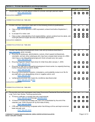 DSHS Form 10-639 Overnight Planned Respite Services (Oprs) Certification Evaluation - Washington, Page 2