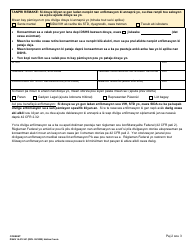 DSHS Form 14-012 Consent - Washington (Haitian Creole), Page 2