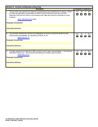 DSHS Form 15-388 Alternative Living Certification Evaluation - Washington, Page 7