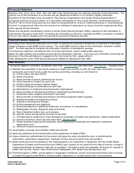 DSHS Form 15-594 Private Duty Nursing (Pdn) Care Plan - Washington, Page 3