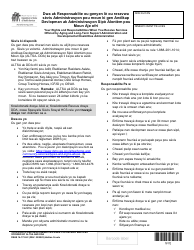 DSHS Form 16-172 Your Rights and Responsibilities When You Receive Services Offered by Aging and Long-Term Support Administration and Developmental Disabilities Administration - Washington (Haitian Creole)